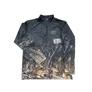 Florida Gators Pullover Shirt Mens Camo 1/4 Zip Long Sleeve Men Medium